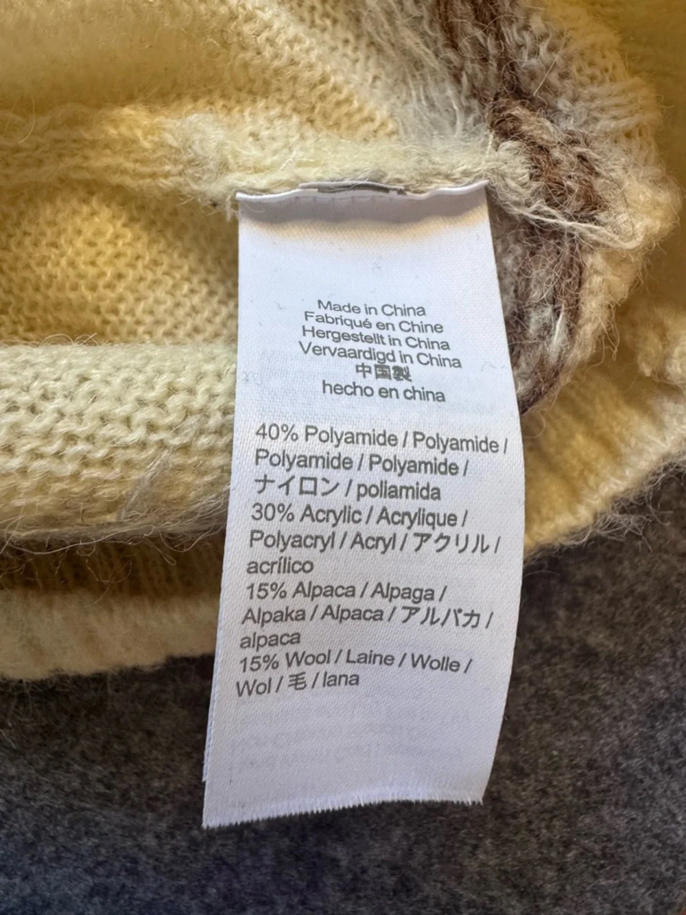 J. Crew Fair Isle Alpaca Blend Sweater